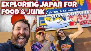 Driving All Over Tokyo Japan to Buy Junk & Eat Badly - Adam Koralik