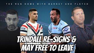 #NRL | Braydon Trindall set to stay with the Sharks, Terrell May free to leave the Roosters