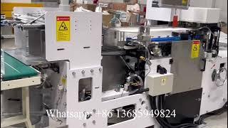 Máquina automática para fabricar servilletas y pañuelos de embalaje de pilas dobles de 330 mm