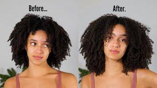 STRETCH & SHAPE your WASH & GO | Length, volume & curl definition | Natural hair | AbbieCurls