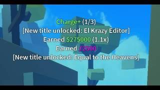 Unlocking El Krazy editor title in blox fruits