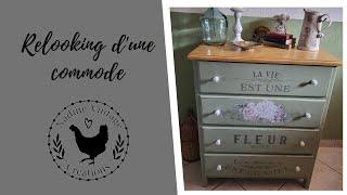 Comment relooker une vieille commode style Shabby (transfert)