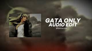 gata only (tiktok version/new year!) - floyymenor ft. cris mj [edit audio]