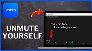 How to UNMUTE Yourself On Zoom | Zoom Tutorial