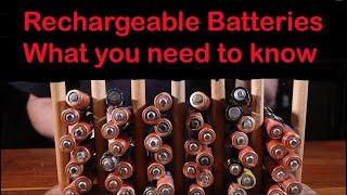 How to use Rechargeable batteries: What you need to know