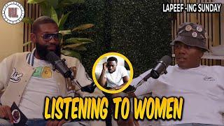 "The Black Man Must Be the Head of the Household," Smart guys GIVES Men Advice | Lapeef-ing Sunday