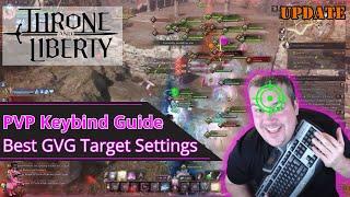 Don't get Lost in Mass PVP with this Target Settings Guide | Throne and Liberty Best Keybinds in GVG