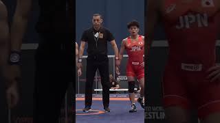 Reigning 65kg World Champion Musukaev gets upset by Japan’s Kiyooka