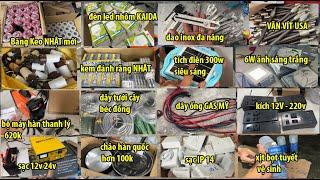 BĂNG KEO NHẬT - KEM ĐÁNH RĂNG NHẬT - ĐÈN NHÔM CÁC LOẠI - DÂY TƯỚI - DÂY GAS - BƠM 12V.. 0906.399.207