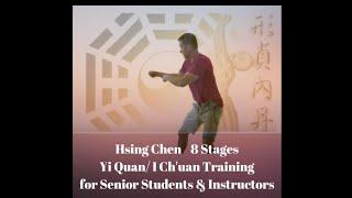 Yi Quan/ I-ch'uan 8 stages of training for advanced students and instructors