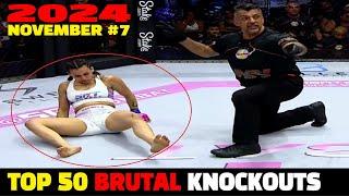 Top 50 Savage Knockouts November 2024 #7 (MMA•Muay Thai•Boxing•Kickboxing)