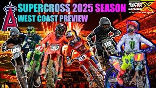 2025 AMA Supercross Season Preview 250 West Coast & Riders to Watch!! (Deegan, Kitchen, Forkner)