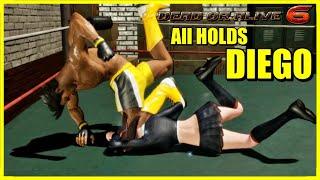 All Holds Diego | DEAD OR ALIVE 6