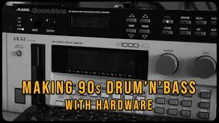 Making 90s Drum'n'Bass With Hardware - Akai S1000 JUNGLE Production