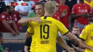 Paco Alcácer Goal vs Liverpool 1 0   Liverpool vs Borussia Dortmund Friendly