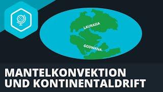 Mantelkonvektion und Kontinentaldrift