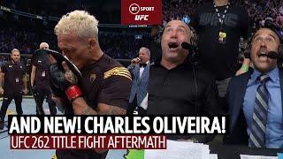 Pure emotion from Charles Oliveira! UFC 262 Title Fight Aftermath