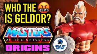 Who the HECK is Geldor? MOTU Origins Exclusive Pre Order - Mega Jay Retro