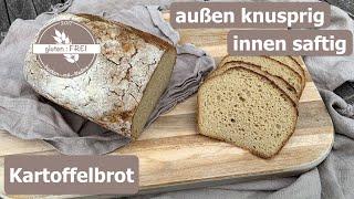 Kartoffelbrot / Resteverwertung / glutenfreies Brot / Hefeteig / glutenfrei backen mit Nadine