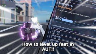 [AUT] The Best And Fastest Way To Level Up In a universal time!!