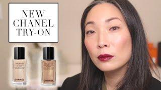 Trying New CHANEL Makeup - Les Beiges Sheer Healthy Glow Highlighting Fluids