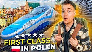 So gut ist die FIRST CLASS in High-Speed Zügen in POLEN! 