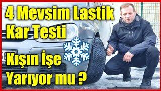 İNANILMAZ !! 4 MEVSİM LASTİK KAR PERFORMANSI - LAUFENN - ( Hankook Performansı )