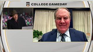 Bill Belichick tells Nick Saban about the difference in coaching a college player vs. NFL