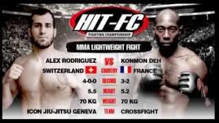 HIT FC MMA Championship Fight  Alex Rodrigues VS  Konmon Deh