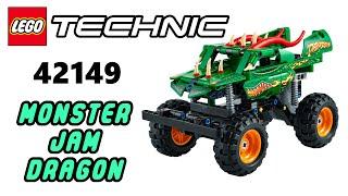 LEGO TECHNIC 42419 MONSTER JAM DRAGON | Instructions 3D