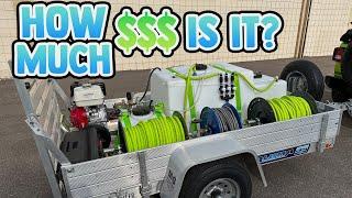 How Much it Costs to Build a Pressure Washing Trailer