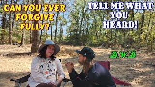 HOW DO YOU FEEL ABOUT FORGIVENESS? | vlog, couple, life, tiny house, homesteading, off-grid, rv |