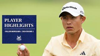 Collin Morikawa Shoots 6-Under 65 | Round 2 Highlights | 2024 PGA Championship