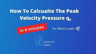 Peak Velocity Pressure Calculation - Step-By-Step (Eurocode)