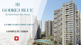 Godrej Blue Kolkata | Luxury 3 & 4 BHK Homes in New Alipore | Call +91 9831775758