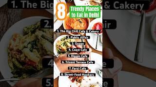 ️ Discover Delhi's hippest cafes and street bites!  #DelhiFoodie #DelhiCafeHopping #IndianFood