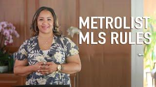 MetroList MLS Rules