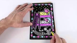 Peppa Pig Speed Color Arts & Crafts DIY With Paul Velvet Art Poster | PSToyReviews