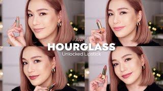 สวอชลิป 20+1 สี! ลิปสติก clean, vegan, cruelty free เนื้อสีนุ่มแน่น ใหม่จาก HOURGLASS | DAILYCHERIE