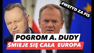 ANDRZEJ DUDA POŚMIEWISKIEM – GROZI WĄSIKIEM I KAMIŃSKIM PREZYDENT ZAORANY PRZEZ TUSKA