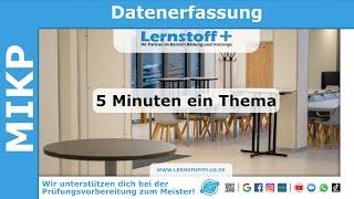 Industriemeister | Logistikmeister | MIKP | Datenerfassung