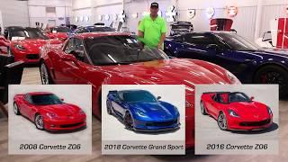 Corvette's For Sale - Modern Muscle Cars (C6 Z06, C7 Z06, C7 Grand Sport)