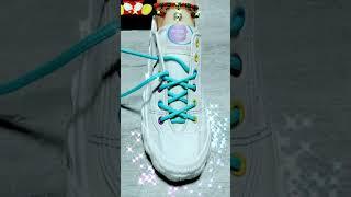 How to tie shoelaces creative way | #tieyourshoelaces | #shoelacestyles | #shoelaceskaisebandhe