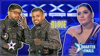 කවදාවත් බලන්න බැරි Performance එකක්  | Blaze | Sri Lanka's Got Talent | Sirasa TV