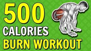 Best Exercises To Burn 500 calories At Home (No Equipment)