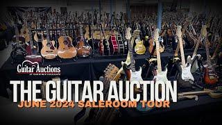 The Guitar Auction | Saleroom Tour June 2024 | Guitar Auctions at Gardiner Houlgate