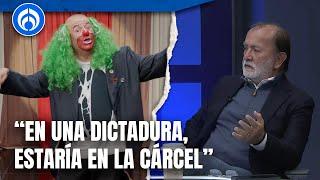 Epigmenio se va contra Brozo: “dichos sobre la dictadura de AMLO van contra los hechos”