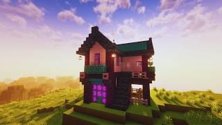 Minecraft How To Build a Simple Starter House