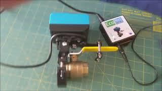 Bulldog Valve Robot working on 3 Way two position Ball Valve