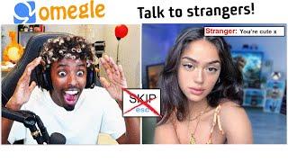 Funniest Omegle BUT I CAN'T SKIP ANYONE